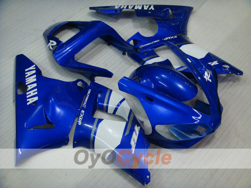 Injection Fairing kit for 98-99 YZF-R1 - Blue, White - Factory Style #OYO87900745