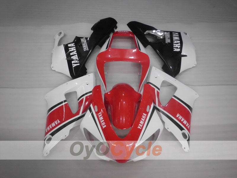 Injection Fairing kit for 98-99 YZF-R1 - Red, White - Factory Style #OYO87900747