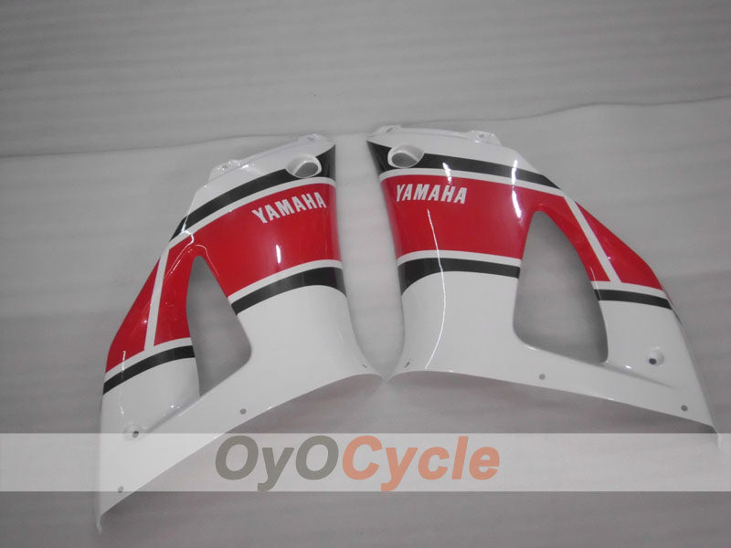 Injection Fairing kit for 98-99 YZF-R1 - Red, White - Factory Style #OYO87900747