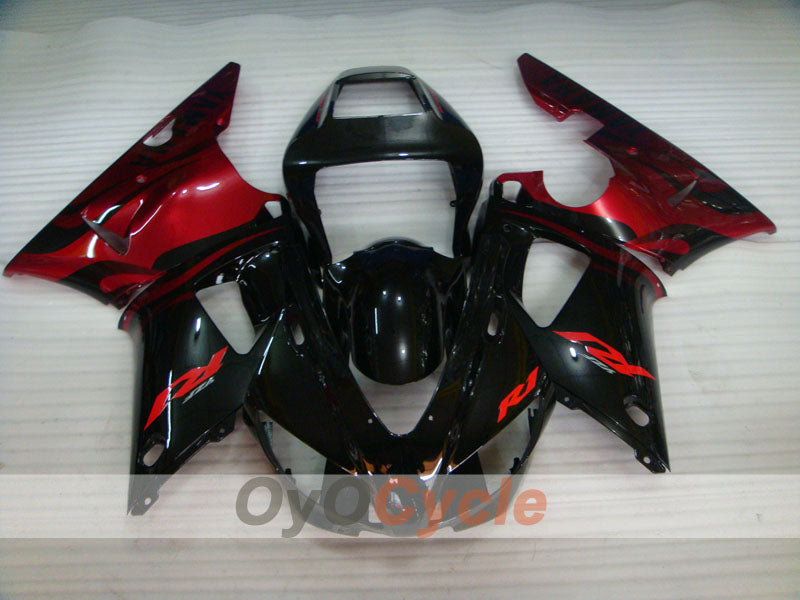Injection Fairing kit for 98-99 YZF-R1 - Red, Black - Factory Style #OYO87900751