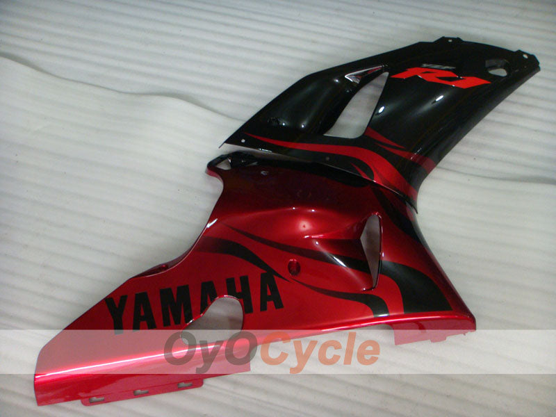 Injection Fairing kit for 98-99 YZF-R1 - Red, Black - Factory Style #OYO87900751