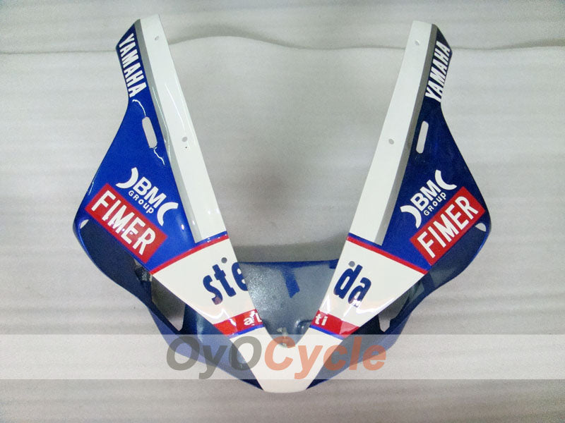Injection Fairing kit for 00-01 YZF-R1 - Blue, White - Sterilgarda #OYO87900785