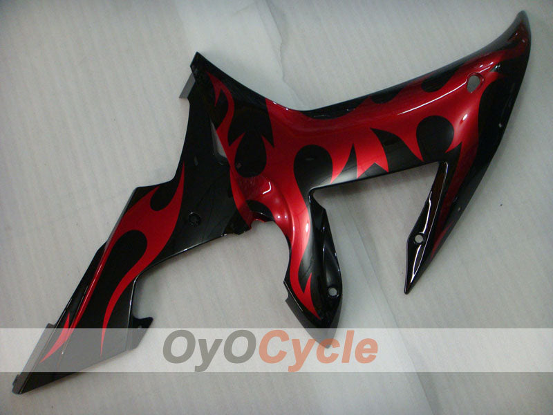 Injection Fairing kit for 02-03 YZF-R1 - Red, Black - Flame #OYO87900794