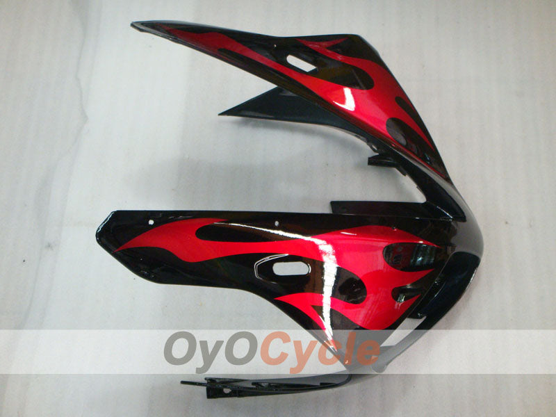 Injection Fairing kit for 02-03 YZF-R1 - Red, Black - Flame #OYO87900794