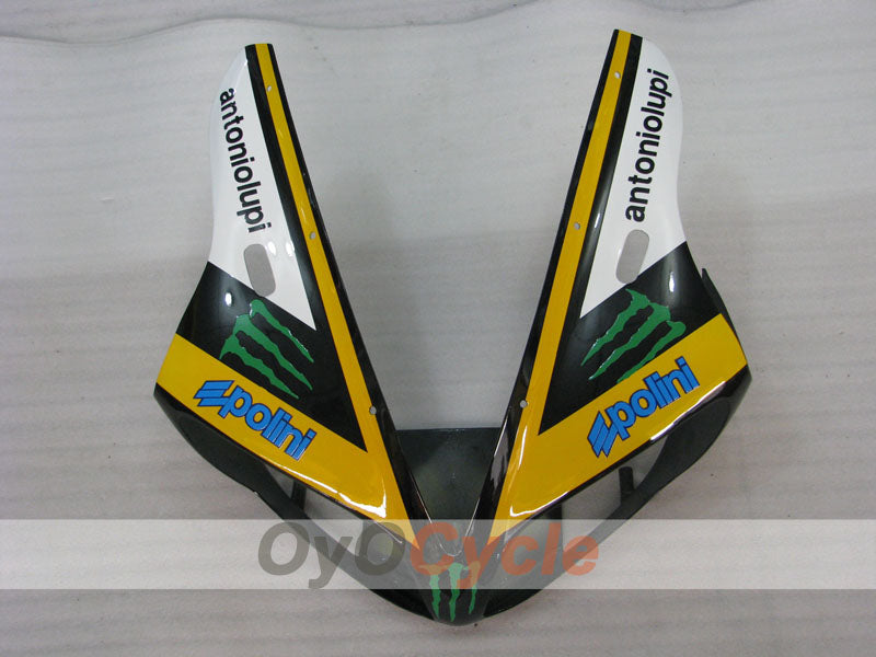 Injection Fairing kit for 02-03 YZF-R1 - Yellow, Black - Monster #OYO87900801