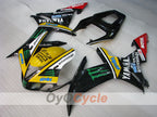 Injection Fairing kit for 02-03 YZF-R1 - Yellow, Black - Monster #OYO87900801