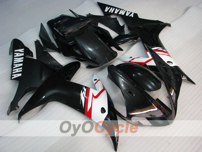 Injection Fairing kit for 02-03 YZF-R1 - White, Black - Factory Style #OYO87900807 Main image