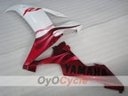 Injection Fairing kit for 02-03 YZF-R1 - Red, White - Flame #OYO87900808