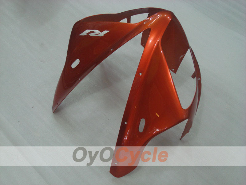 Injection Fairing kit for 02-03 YZF-R1 - Orange, Black, Matte - Factory Style #OYO87900810