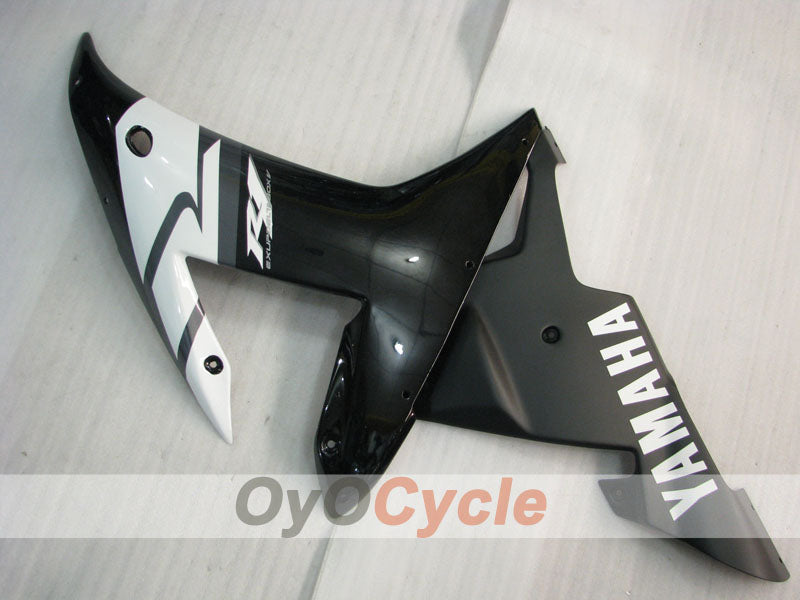 Injection Fairing kit for 02-03 YZF-R1 - White, Black - Factory Style #OYO87900811