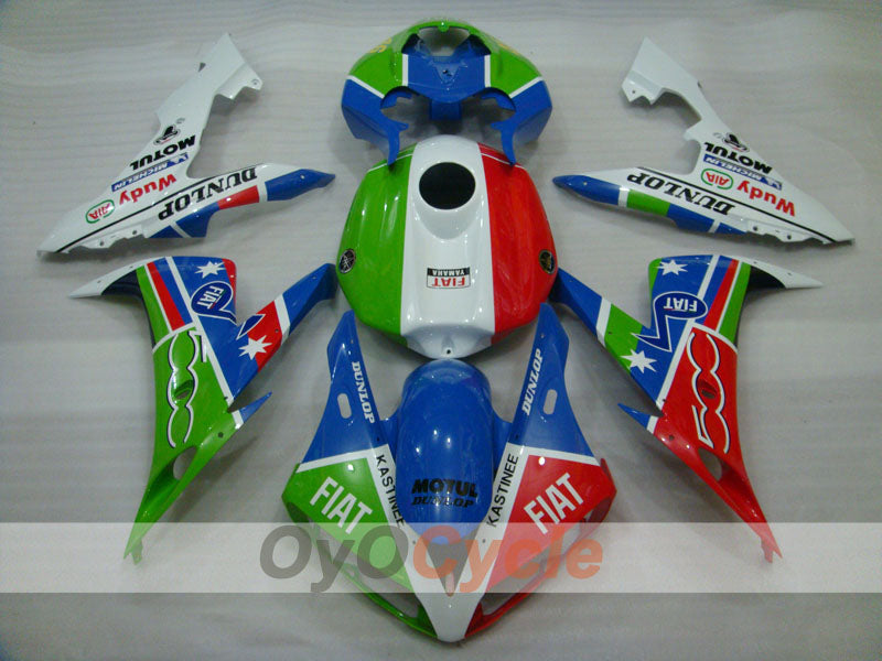 Injection Fairing kit for 04-06 YZF-R1 - Multicolour - DUNLOP, FIAT, MOTUL #OYO87900824 Secondary image