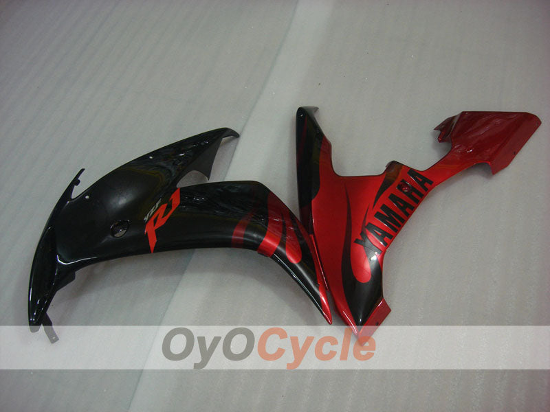Injection Fairing kit for 04-06 YZF-R1 - Red, Black - Flame #OYO87900829