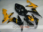 Injection Fairing kit for 04-06 YZF-R1 - Yellow, Black - Flame #OYO87900830