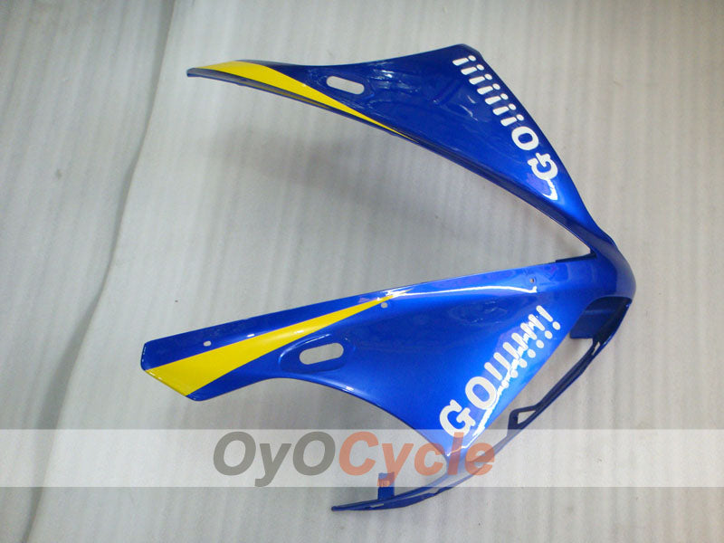 Injection Fairing kit for 04-06 YZF-R1 - Yellow, Blue - GO!!!!!!!, MOTUL #OYO87900831