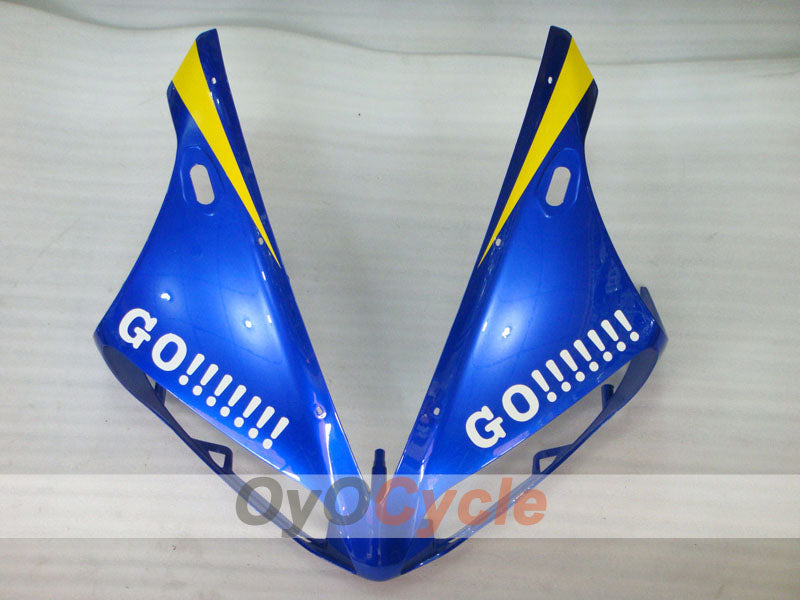 Injection Fairing kit for 04-06 YZF-R1 - Yellow, Blue - GO!!!!!!!, MOTUL #OYO87900831