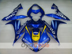 Injection Fairing kit for 04-06 YZF-R1 - Yellow, Blue - GO!!!!!!!, MOTUL #OYO87900831