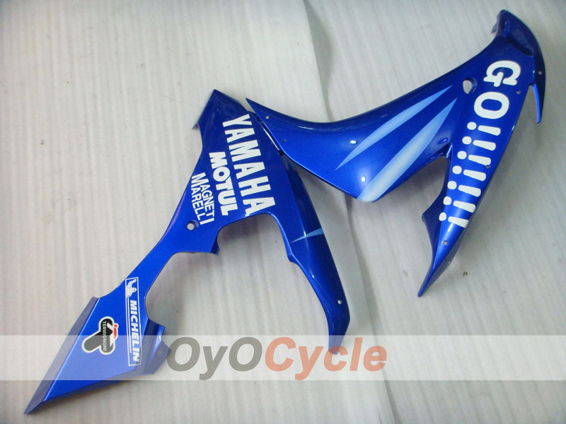 Injection Fairing kit for 04-06 YZF-R1 - Yellow, Blue - GO!!!!!!!, MOTUL #OYO87900831