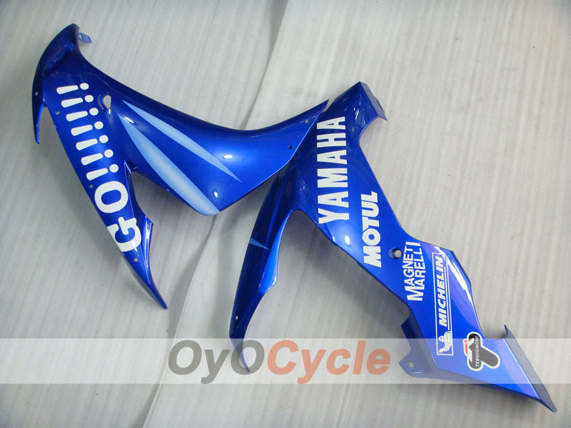 Injection Fairing kit for 04-06 YZF-R1 - Yellow, Blue - GO!!!!!!!, MOTUL #OYO87900831