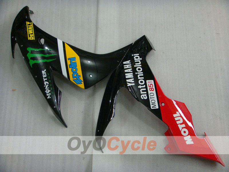 Injection Fairing kit for 04-06 YZF-R1 - Yellow, Black - Monster, MOTUL #OYO87900834