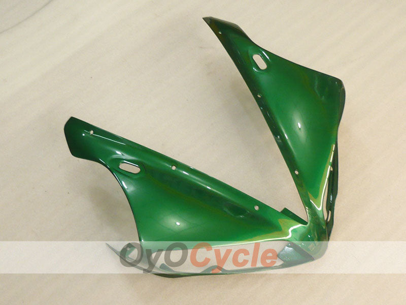 Injection Fairing kit for 04-06 YZF-R1 - Green, Silver - Factory Style #OYO87900841