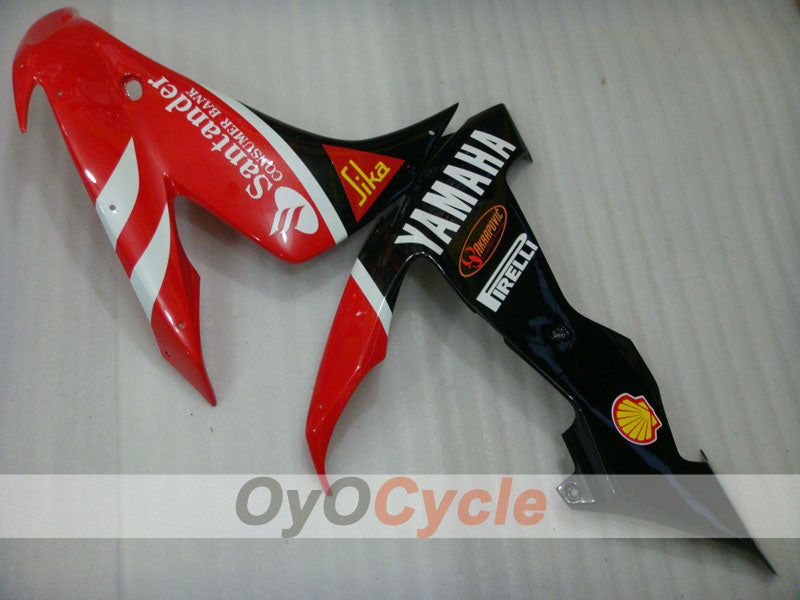 Injection Fairing kit for 04-06 YZF-R1 - Red, Black - Santander #OYO87900848
