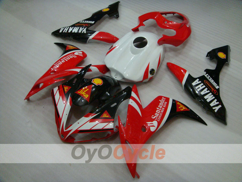 Injection Fairing kit for 04-06 YZF-R1 - Red, Black - Santander #OYO87900848 Secondary image