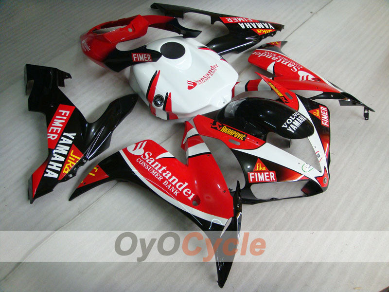 Injection Fairing kit for 04-06 YZF-R1 - Red, Black - Santander #OYO87900849 Main image