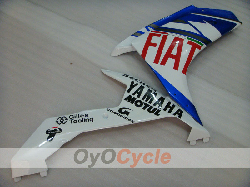 Injection Fairing kit for 07-08 YZF-R1 - Blue, White - FIAT #OYO87900859