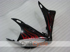 Injection Fairing kit for 07-08 YZF-R1 - Red, Black - Flame #OYO87900860