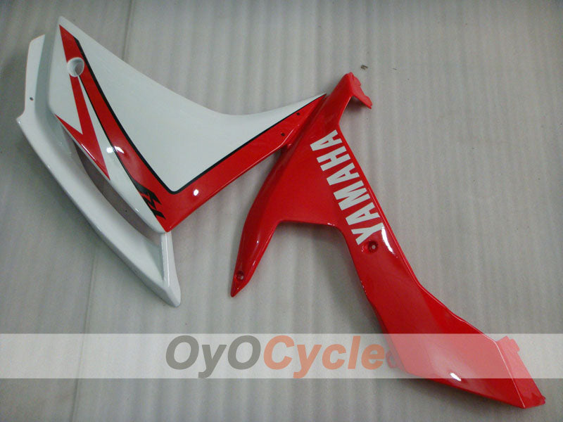 Injection Fairing kit for 07-08 YZF-R1 - Red, White - Factory Style #OYO87900869
