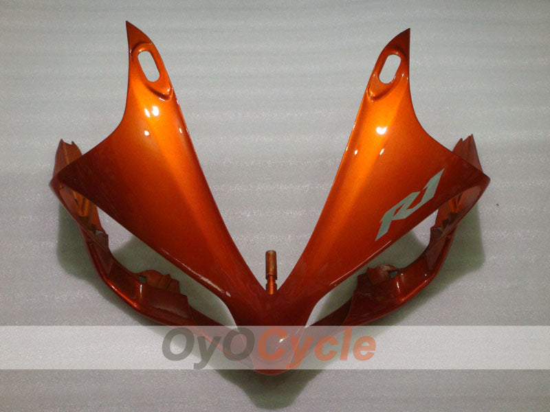 Injection Fairing kit for 07-08 YZF-R1 - Orange, Black, Matte - Factory Style #OYO87900870