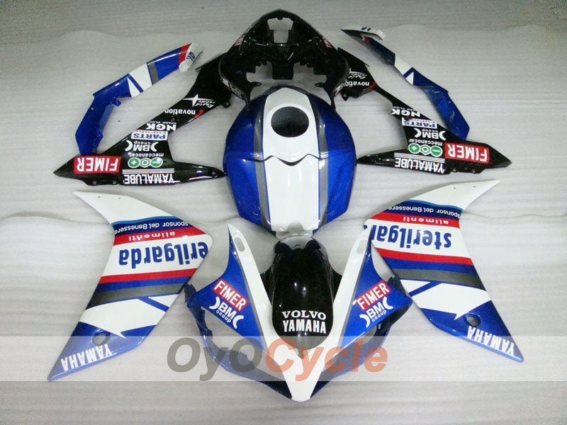 Injection Fairing kit for 07-08 YZF-R1 - Blue, White - Sterilgarda #OYO87900883 Main image