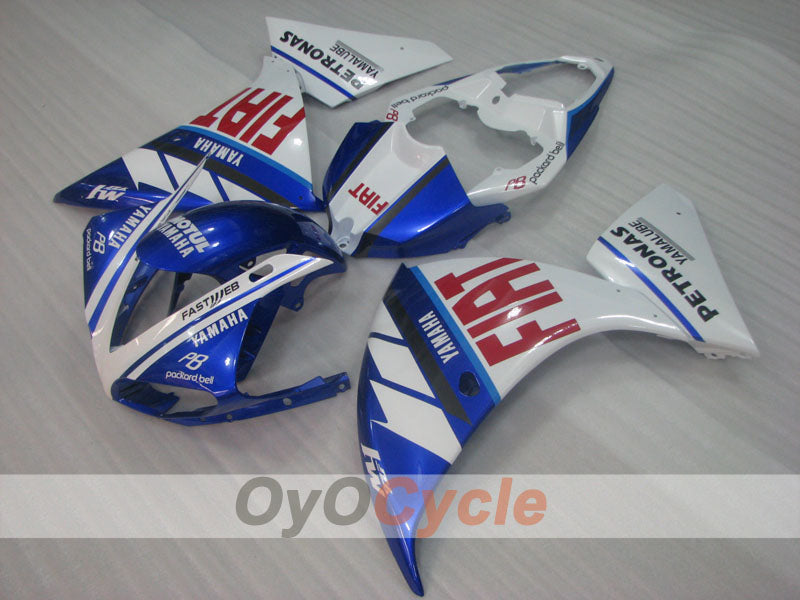 Injection Fairing kit for 09-11 YZF-R1 - Blue, White - FIAT, MOTUL #OYO87900886 Secondary image