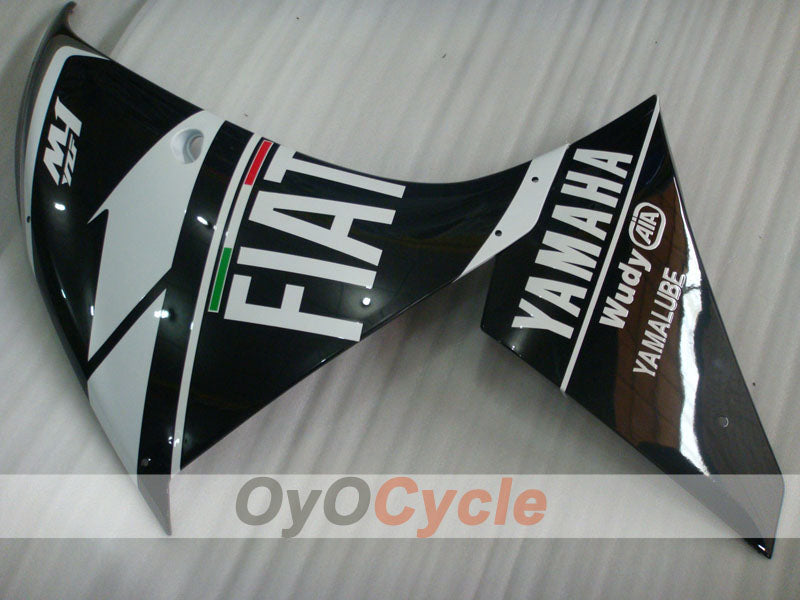 Injection Fairing kit for 09-11 YZF-R1 - White, Black - FIAT, MOTUL #OYO87900887