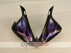 Injection Fairing kit for 09-11 YZF-R1 - Purple, Black - Flame #OYO87900889