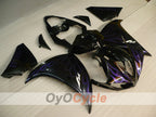 Injection Fairing kit for 09-11 YZF-R1 - Purple, Black - Flame #OYO87900889