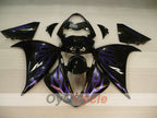 Injection Fairing kit for 09-11 YZF-R1 - Purple, Black - Flame #OYO87900889