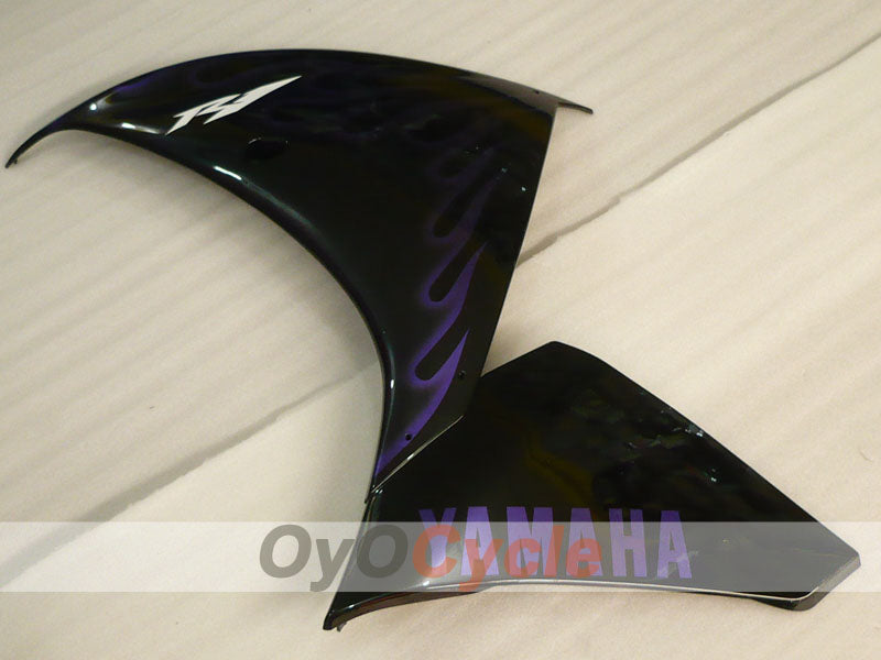 Injection Fairing kit for 09-11 YZF-R1 - Purple, Black - Flame #OYO87900889