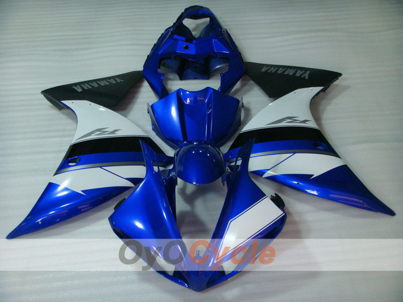 Injection Fairing kit for 09-11 YZF-R1 - Blue, White - Factory Style #OYO87900893
