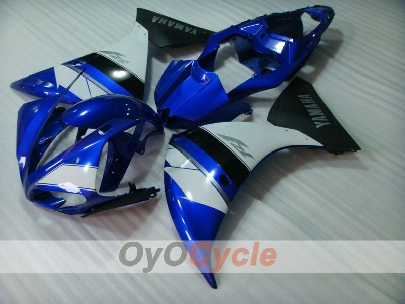 Injection Fairing kit for 09-11 YZF-R1 - Blue, White - Factory Style #OYO87900893
