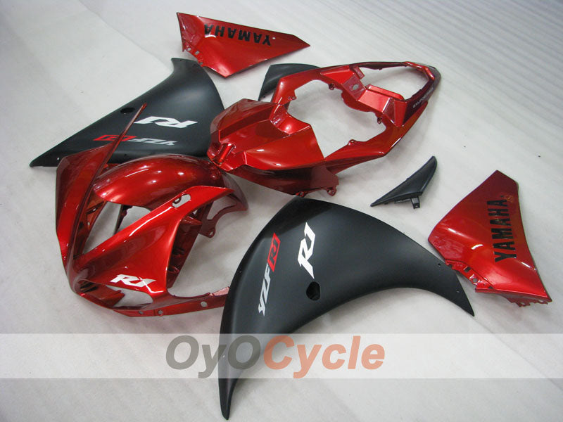 Injection Fairing kit for 09-11 YZF-R1 - Red, Black - Factory Style #OYO87900896