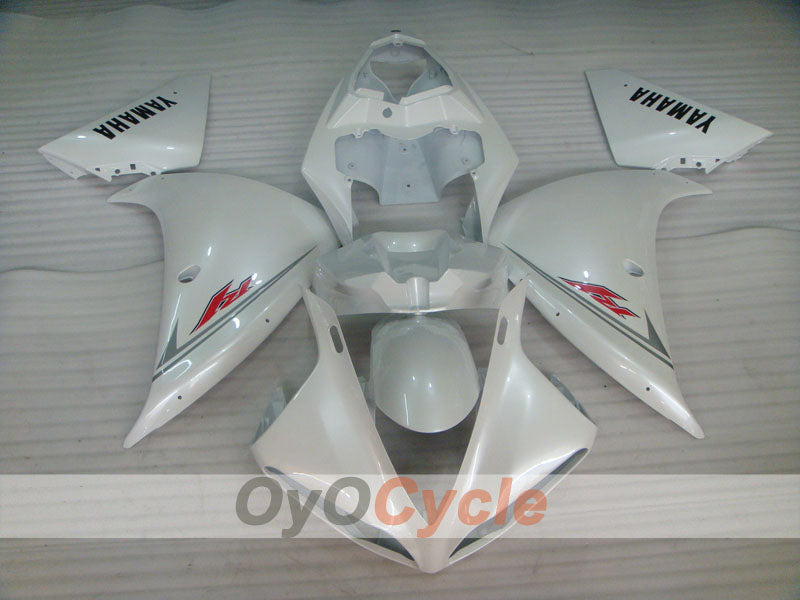 Injection Fairing kit for 09-11 YZF-R1 - White - Factory Style #OYO87900898
