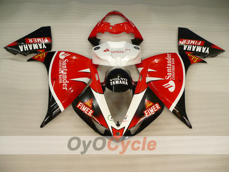 Injection Fairing kit for 09-11 YZF-R1 - Red, Black - Factory Style #OYO87900899 Secondary image