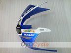 Injection Fairing kit for 03-04 YZF-R6 - Blue, White - DUNLOP, FIAT, MOTUL #OYO87900901
