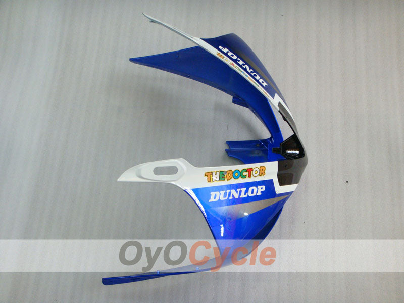 Injection Fairing kit for 05 YZF-R6 - Blue, White - DUNLOP, FIAT, MOTUL #OYO87902647
