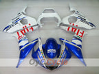 Injection Fairing kit for 03-04 YZF-R6 - Blue, White - DUNLOP, FIAT, MOTUL #OYO87900901