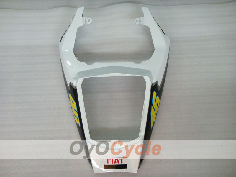 Injection Fairing kit for 03-04 YZF-R6 - Blue, White - DUNLOP, FIAT, MOTUL #OYO87900901