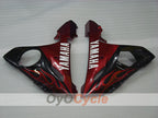 Injection Fairing kit for 03-04 YZF-R6 - Red, Black - Flame #OYO87900907