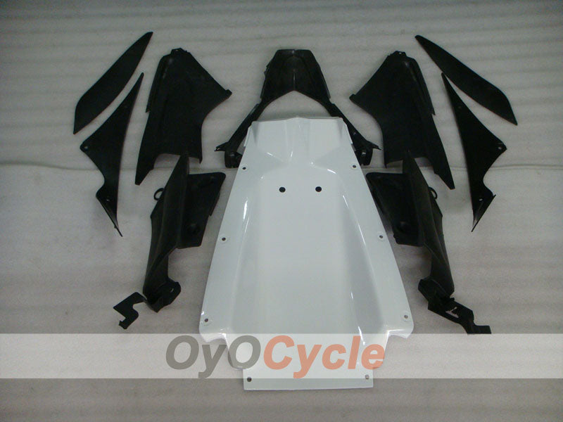 Injection Fairing kit for 03-04 YZF-R6 - White, Black - Flame #OYO87900909