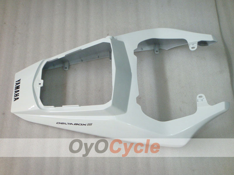 Injection Fairing kit for 05 YZF-R6 - White, Black - Flame #OYO87902632